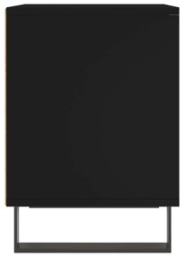 Mesas de cabeceira 2pcs 40x35x50 cm derivados de madeira preto