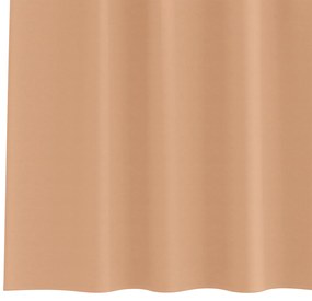Cortinas opacas 2 pcs Castanho-claro 175 x 140 cm Poliéster