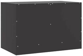 Móvel de TV 67x39x44 cm aço preto