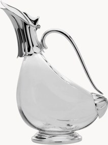 Decantador decorativo para vinho banhado a prata Eberhard