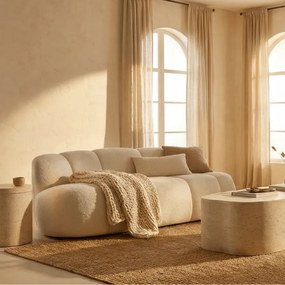 SOFÁ DE 2 LUGARES BALL 145X80X69 CM BRANCO