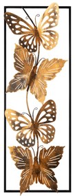 Acessório Decorativo de Parede Butterfly – Multicolor – 90 x 32 cm