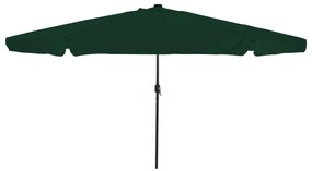 Guarda-sol vidaXL com Luzes LED Ø395x245 cm Verde