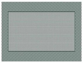 Cobertor de Exterior ARAKIL Verde e Branco Poliéster 300 x 400 cm