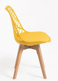 Pack 6 Cadeiras Mima - Amarelo