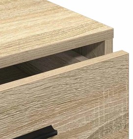 Buffet Carvalho Sonoma 40x41x75 cm Madeira Engenharia