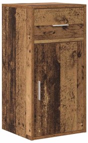 Escrivaninha de Canto Madeira Antiga 102x88x75 cm Madeira Engenheirada