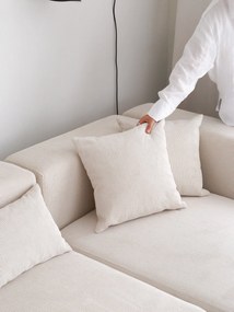 Sofá de Canto Yolo - Branco - 305cm x 89cm x 154cm