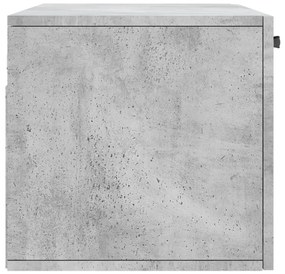 Armário parede 80x36,5x35 cm derivados madeira cinzento sonoma