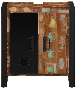 Armário para Casa de Banho Multicolorido 55x35x60 cm Madeira Recuperad