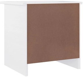 Mesa de cabeceira ALTA 41x35x41 cm pinho maciço branco