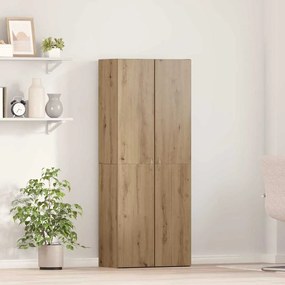 vidaXL Armário Alto Artisan em Carvalho 60 x 32 x 153 cm Madeira de Qualidade