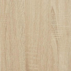 Secretária 100x45x75 cm contraplacado carvalho sonoma