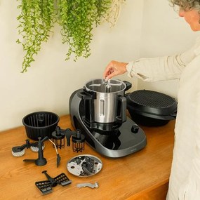 Robô de cozinha multifunções com dispensador de alimentos Mambo CooKing Unique