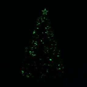 Árvore de Natal + Luzes LED Árvore Artificial Verde Φ 60 x 120 cm