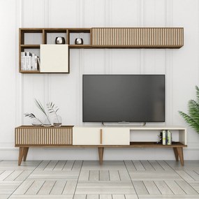 Móvel TV Milan – Nogueira – 180 cm x 40 cm x 35 cm