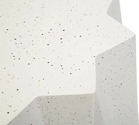 MESA DE APOIO STAR Ø 38,5X53 CM CREME