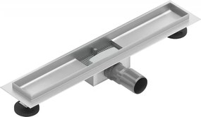 Mexen Flat corpo para ralo linear 60 cm, inox - 1015060