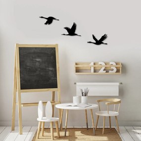 Acessório Decorativo de Parede Migrant Birds – Preto – 14 x 26 cm, 18