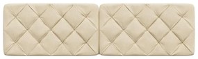 Almofadão de cabeceira 180 cm tecido creme