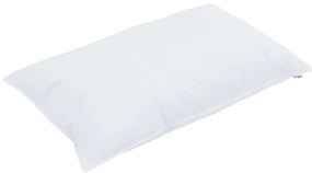 Edredão com travesseiro Branco 135 x 200 cm Microfibra