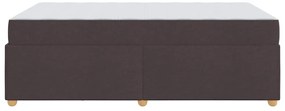 Estrutura de cama com colchão Castanho escuro 120 x 200 cm