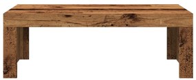 Mesa de centro 102x50x35 cm derivados de madeira madeira velha