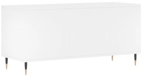 Armário para discos 100x38x48 cm derivados de madeira branco