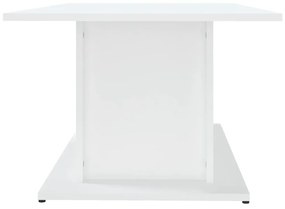 Mesa de centro 102x55,5x40 cm contraplacado branco