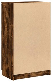 Sapateira 59x35x100 cm derivados de madeira carvalho fumado