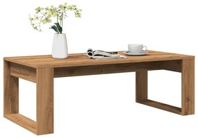 Mesa de centro 102x50x35 cm deriv. madeira carvalho artisiano