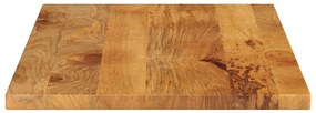 Tampo de mesa retangular 100x70x3,8 cm mangueira maciça