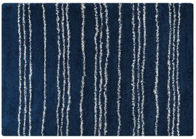 Tapete azul e branco 160 x 230 cm TASHIR Beliani