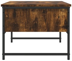 Mesa de centro 101x49x39,5 cm derivados madeira carvalho fumado