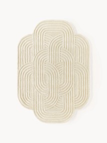 Tapete em lã com relevo Koli