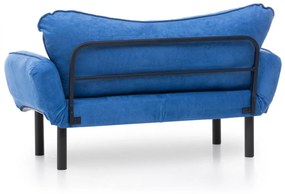 Sofá Cama "Chatto" – Azul  – 180x65x70 cm – Design Moderno