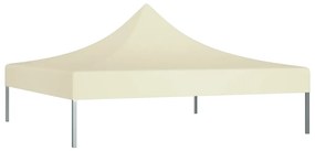 Teto para tenda de festas 2x2 m 270 g/m² cor creme