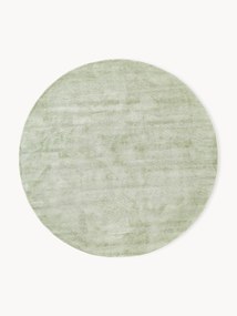Tapete redondo em viscose artesanal Jane