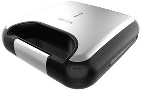 Tostadeira Rock'nToast Square + com acabamentos em aço inoxidável e 800 W de potência