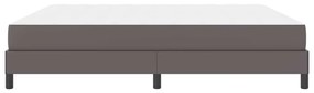 Cama Outros Cinzeto 200 x 200 cm Couro sintético