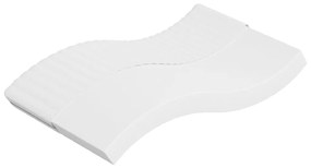 vidaXL Colchão de espuma médio suave 120x200 cm