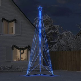 Árvore de Natal LED 861 LEDs Azul 478 cm
