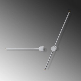 Candeeiro de Parede Sword - Branco - Largura: 91 cm Altura: 10 cm Prof