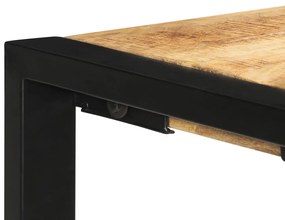 Mesa consola 110x35x76 cm madeira de mangueira maciça