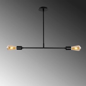 Chandelier Flower – Preto – 65 x 12 cm
