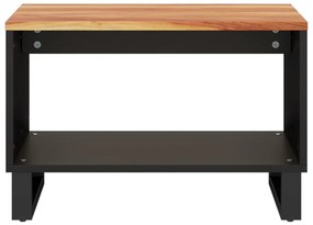 Mesa de centro 60x50x40 cm madeira de acácia maciça