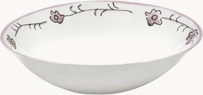 Taças em porcelana Fine Bone China Midnight Flowers, conjunto de 2