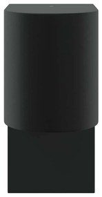 Luzes de Parede Externas Preto Aço Inoxidável IP44