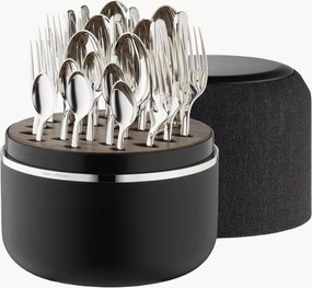 Conjunto de talheres artesanais muito polidos com caixa Alta, 6 pessoas, conjunto de 24