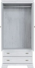 Roupeiro Salmeru 103, Anderson pinho, 193x88x49cm, 59 kg, Portas para roupeiro: Com dobradiças